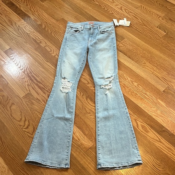 MOTHER The Weekender Jeans in Free Hugs Size 27 NWT - Picture 14 of 14